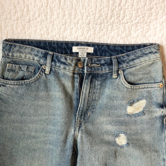 Forever 21 Distressed Jeans - Picture 3 of 5